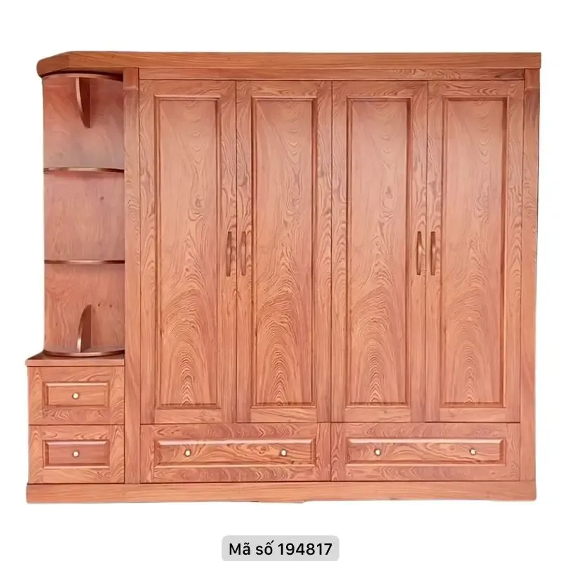 Tủ Áo Gỗ Tự Nhiên 1 Tủ áo gỗ tự nhiên hiện đại