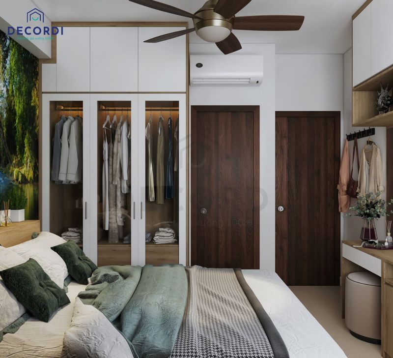 Tủ quần áo có cửa kính