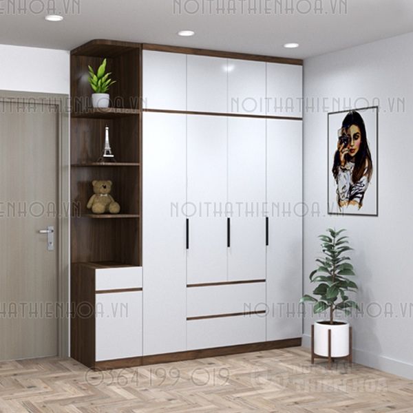 Tủ quần áo đẹp hiện đại