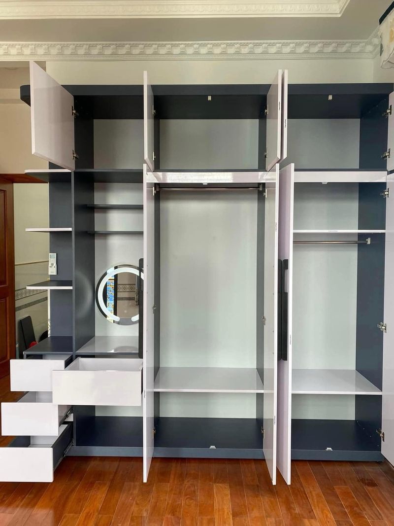 Xưởng Tủ Quần Áo 2 Tủ quần áo hiện đại, tối giản