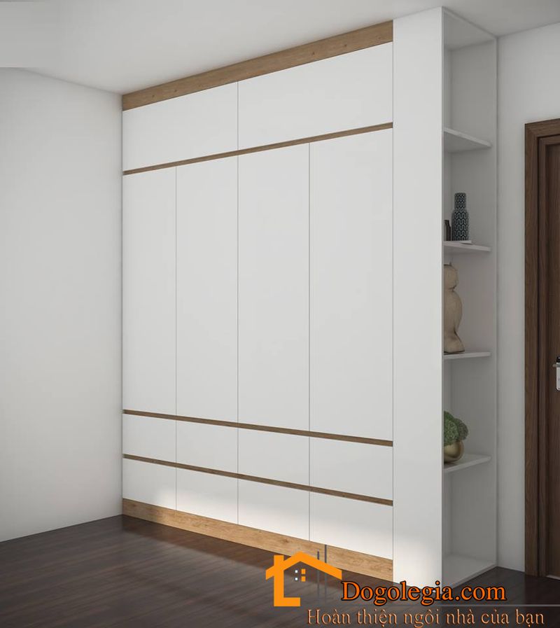 Tủ Âm Tường Hiện Đại 3 Tủ quần áo âm tường đẹp