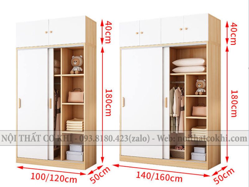Tủ Áo Theo Yêu Cầu 4 Hệ thống nhận đóng tủ theo yêu cầu
