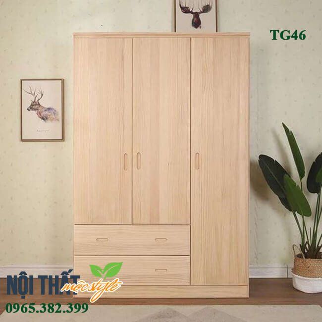 Tủ quần áo TG46 đơn giản