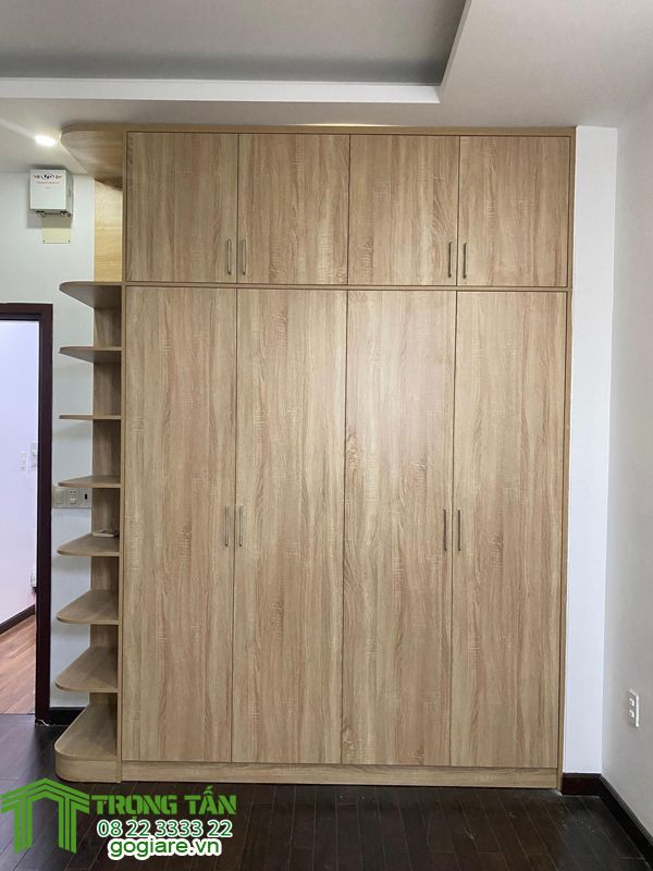 Tủ Quần Áo Plywood 1 Tủ quần áo gỗ MDF chống ẩm