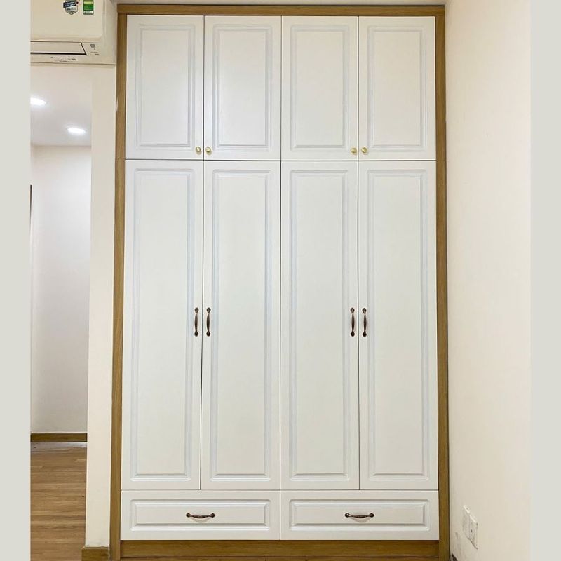 Tủ Áo Âm Tường Kịch Trần 2 Hình ảnh tủ quần áo âm tường công nghiệp