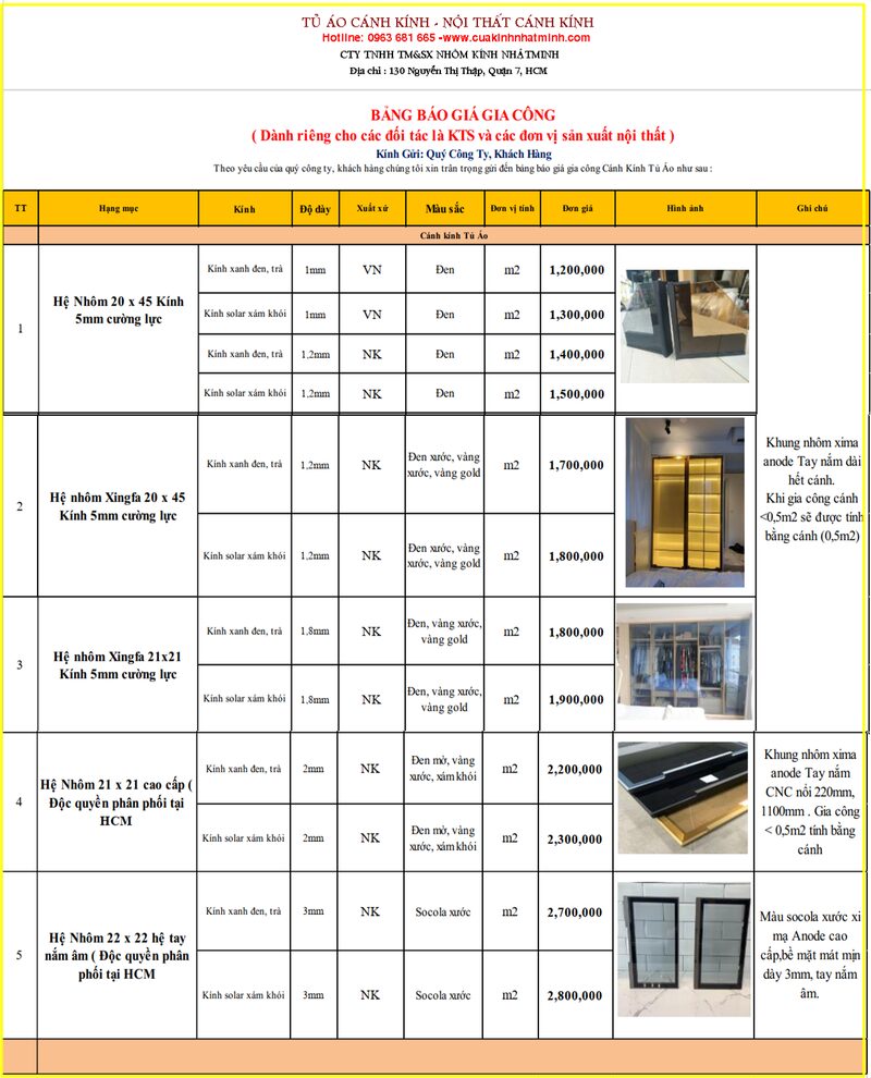 Báo Giá Thi Công Tủ Áo 1 Tủ áo cửa kính sang trọng