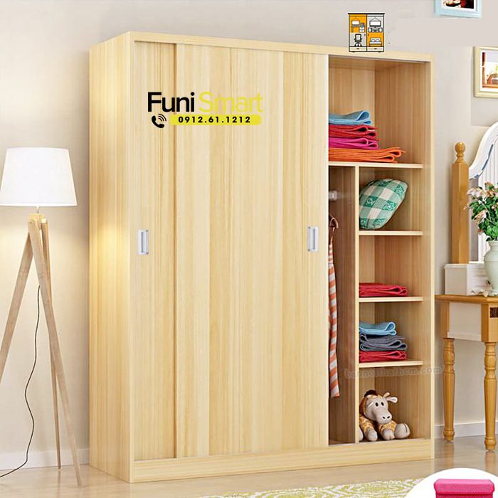 Làm Tủ Áo Theo Yêu Cầu 5 Tủ áo kết hợp kệ