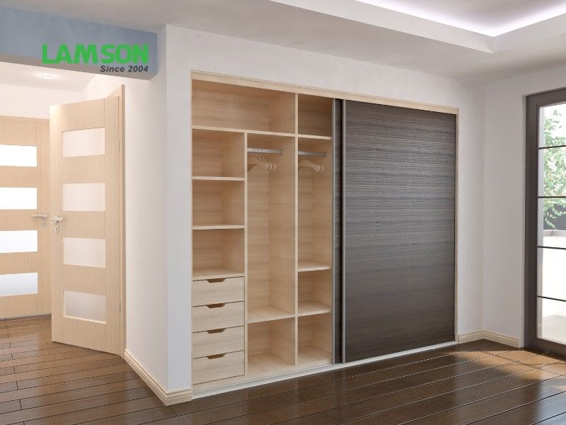 Xưởng Đóng Tủ Quần Áo Nhà Phố 2 Đóng tủ quần áo