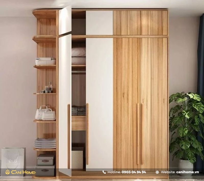 Tủ quần áo âm tường đẹp