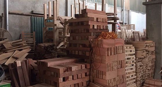 Hình ảnh xưởng sản xuất tủ quần áo
