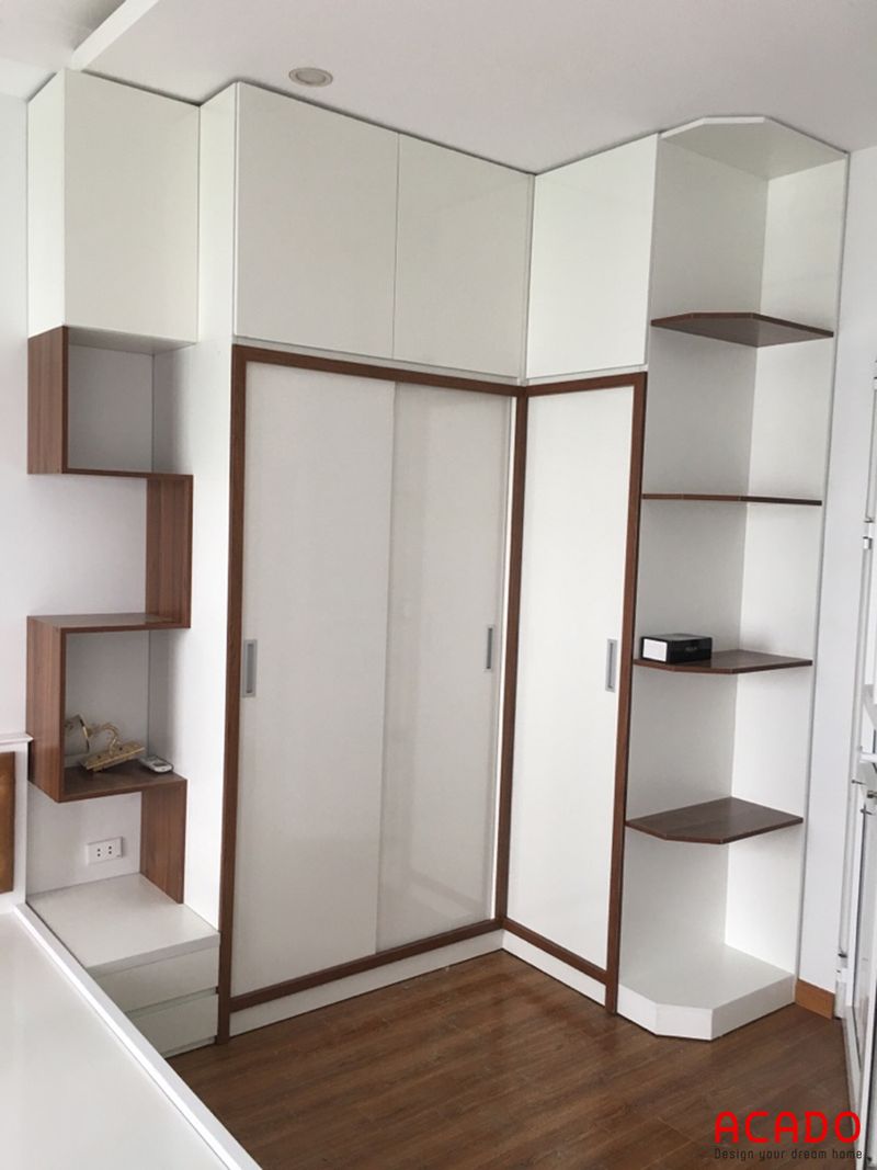Tủ Quần Áo Âm Tường Chung Cư 3 Mẫu tủ quần áo âm tường đẹp