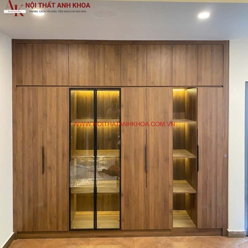 Cung Cấp Tủ Áo Âm Tường 1 mau tu quan ao am tuong phong ngu mau oc cho hien dai 2 3