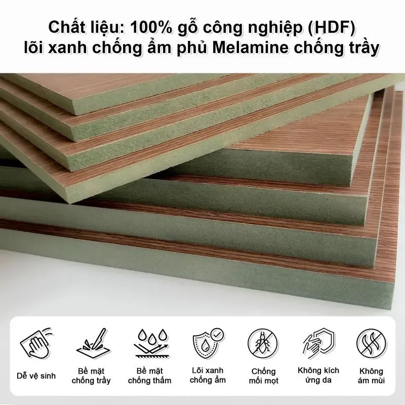 Hình ảnh tủ quần áo MDF cao cấp