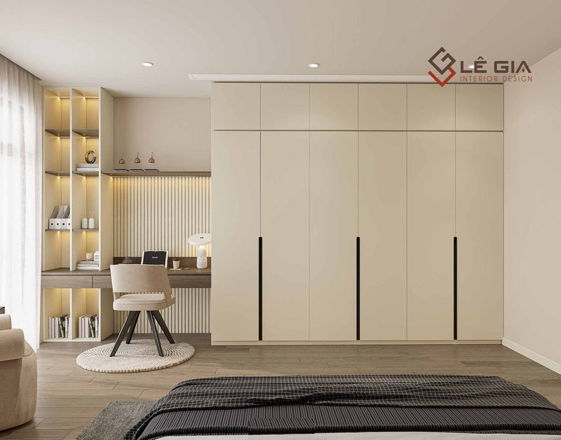 Thiết kế nội thất phòng ngủ trẻ em đẹp hiện đại LG