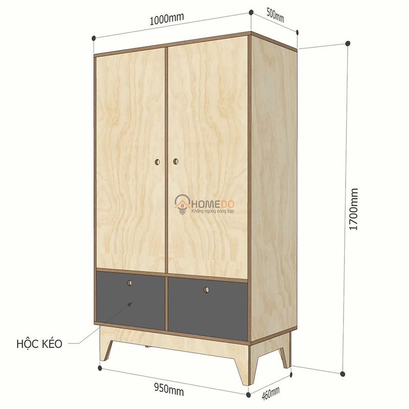 tqa68016 tu quan ao go plywood kichthuoc 01