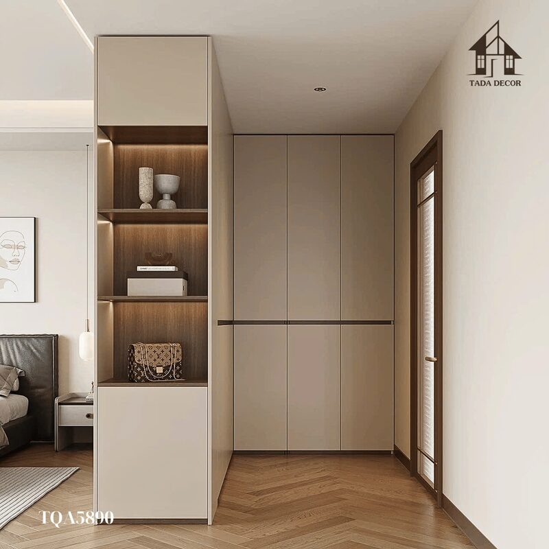 Tủ Quần Áo Nội Thất Nhà Phố 4 Không gian nội thất nhà phố sáng tạo