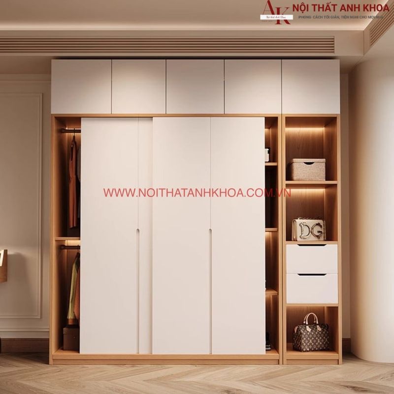 Tủ áo cưa lửa cao cấp