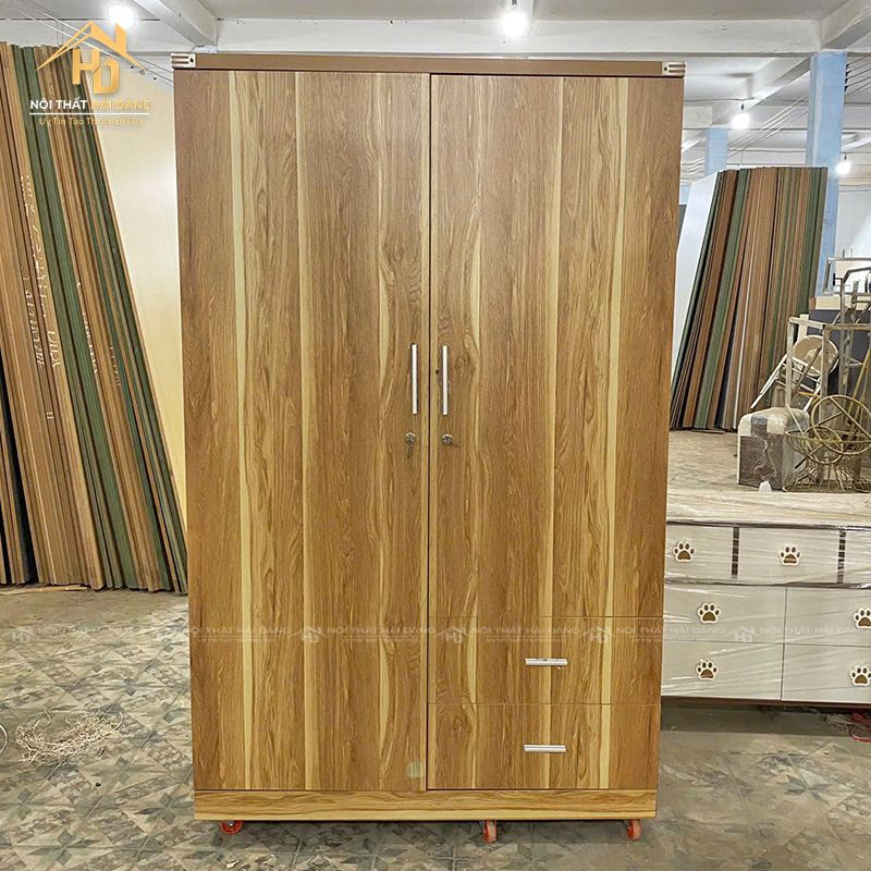 Mẫu tủ quần áo đẹp bằng gỗ MDF chống ẩm 4 Tủ quần áo dạng treo