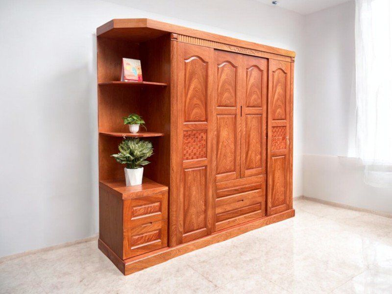 Mẫu tủ áo cánh mở