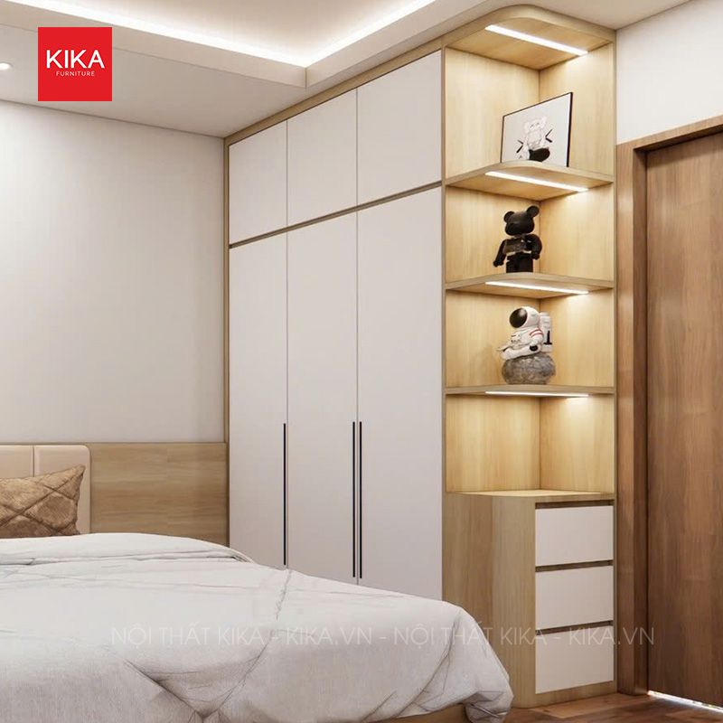 Tủ quần áo 3 cánh, 4 cánh trượt