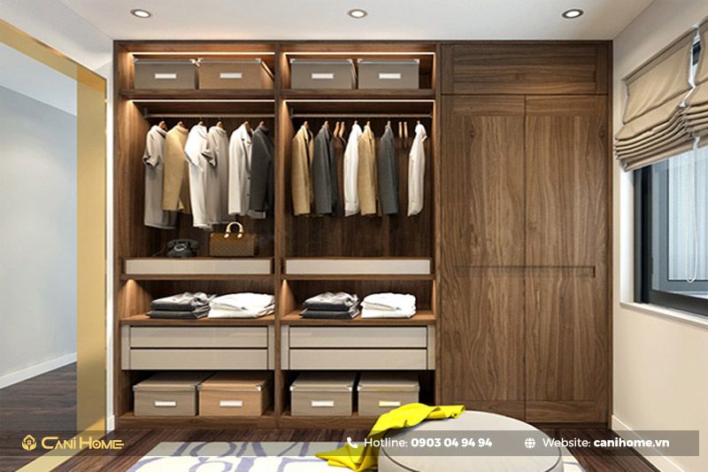 Tủ Âm Tường Đẹp 1 Tủ quần áo âm tường