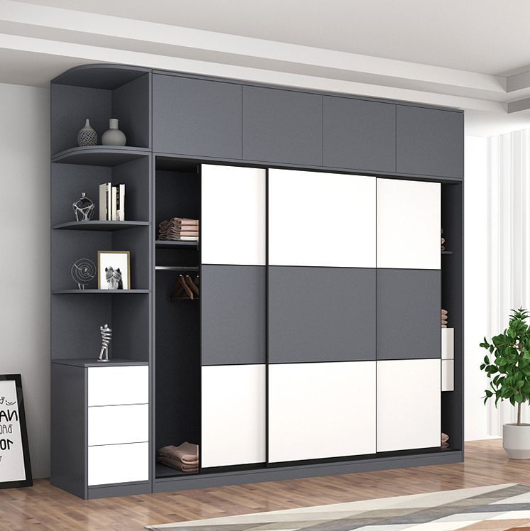 Tủ Quần Áo Cửa Lùa Chung Cư 3 Tủ quần áo cửa lùa gỗ