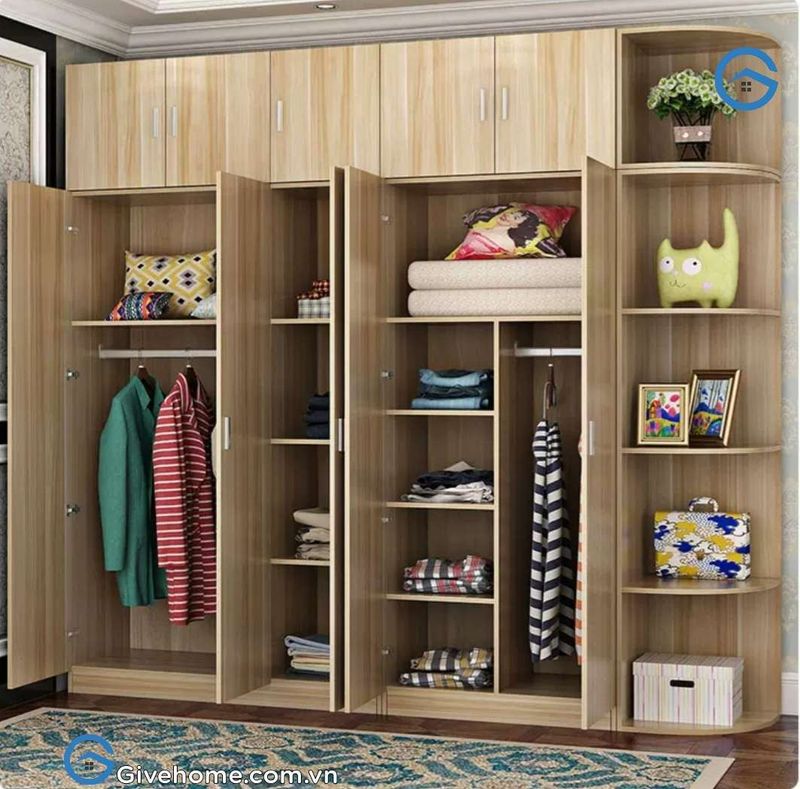 Tủ quần áo 5 cánh