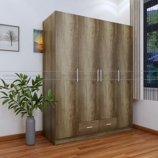 Công Ty Sản Xuất Tủ Áo 3 Tủ quần áo gỗ công nghiệp chất lượng tại Gò Vấp