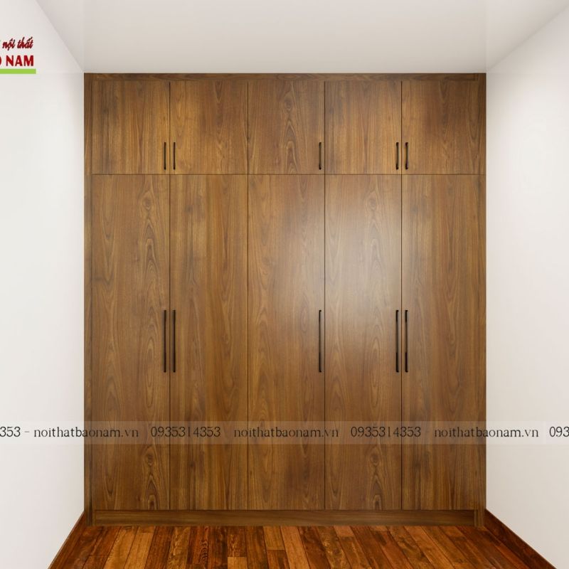 Tủ Quần Áo Gỗ An Cường 2 Tủ quần áo gỗ MDF An Cường hiện đại