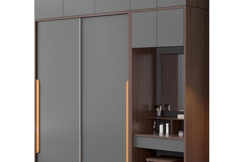 Mẫu tủ MDF cao cấp