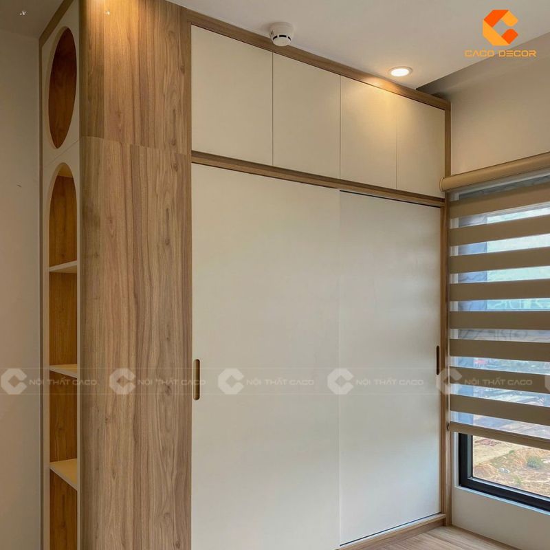 Tủ quần áo HDF bố cánh