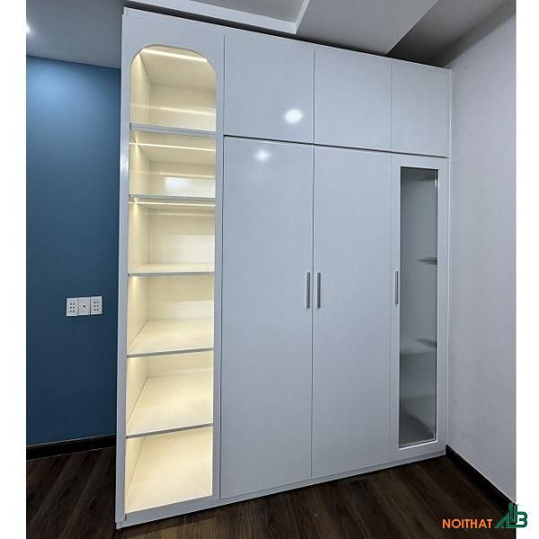 Tủ Áo Hiện Đại 4 Tủ gỗ công nghiệp hiện đại