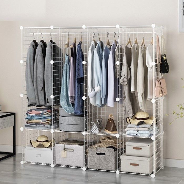 Lắp Đặt Tủ Quần Áo 2 Tủ quần áo lắp ráp giá rẻ