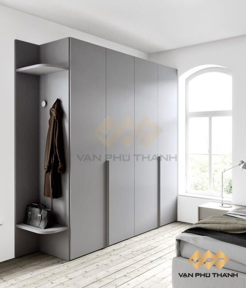 Tủ quần áo MDF phủ melamine