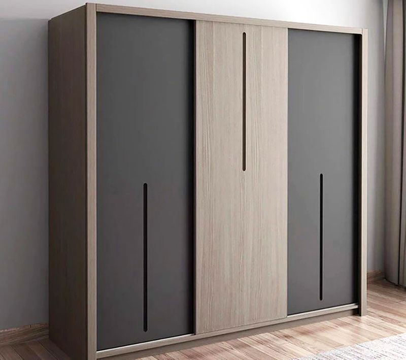 Tủ quần áo MDF phủ melamine đẹp chất