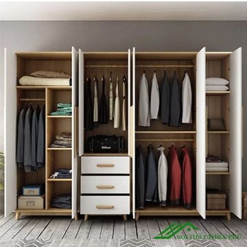 Tủ quần áo nhiều ngăn 1 Tủ quần áo nhiều ngăn kiểu dáng tiện dụng