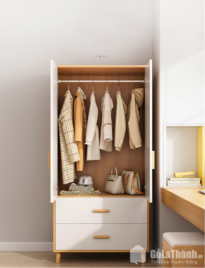 Tủ quần áo MDF cánh lùa