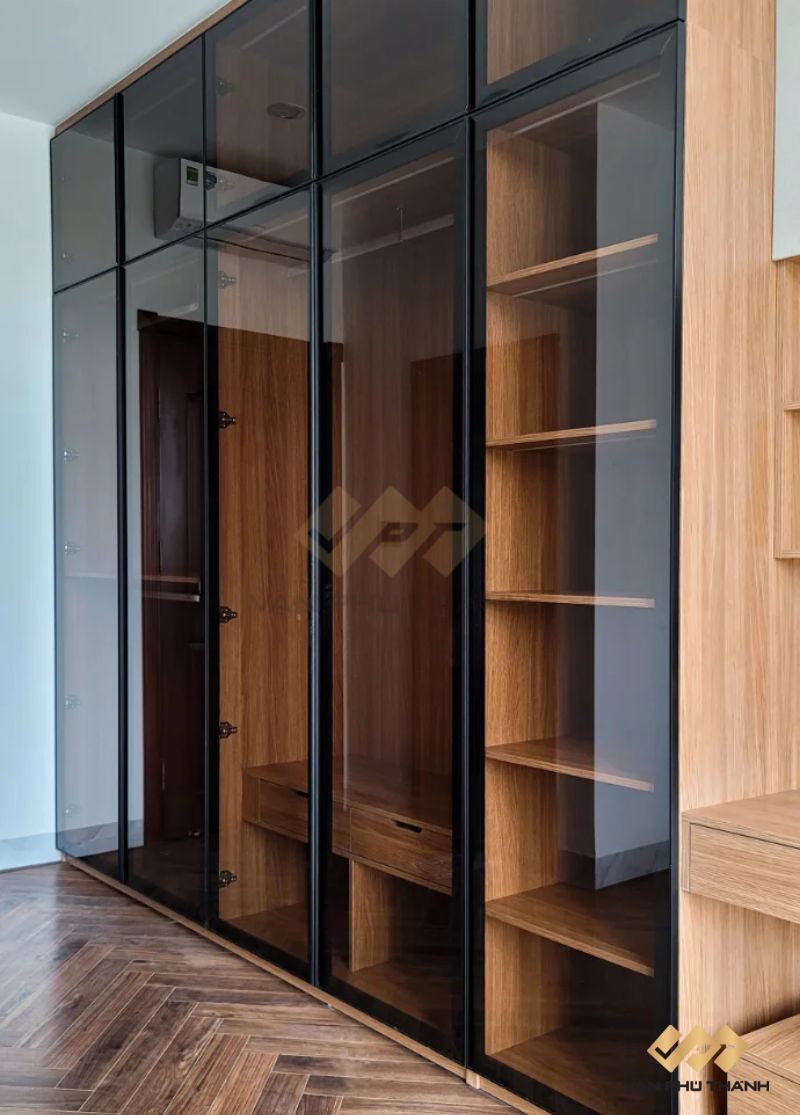 Tủ Quần Áo Đẹp TPHCM 2 Tủ quần áo nhóm kính