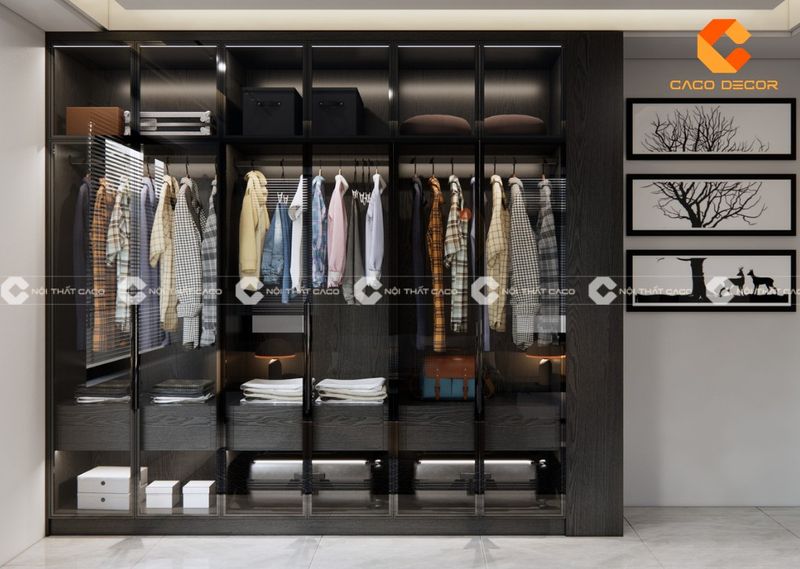 Kinh nghiệm đóng tủ quần áo 3 tủ quần áo nhóm kính hiện đại