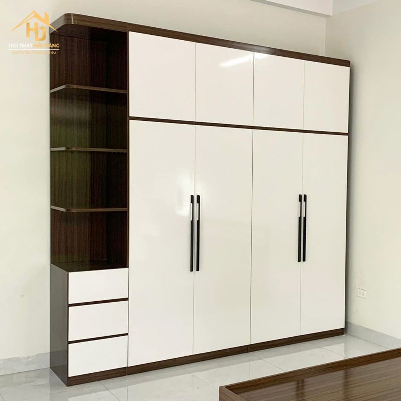 Tủ quần áo nhựa 4 cánh