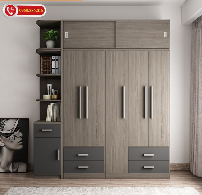 Tủ Quần Áo Thông Minh Nhà Phố