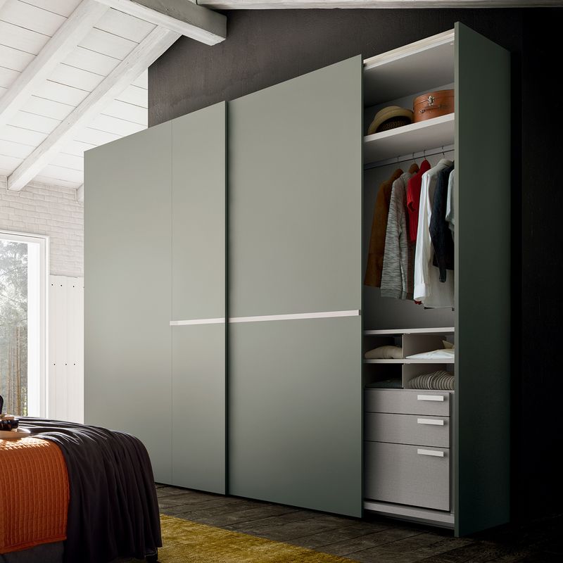 Đóng Tủ Áo MDF Chống Ẩm 1 Tủ quần áo MDF chống ẩm