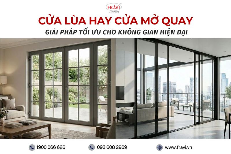 Nên chọn cửa mở hay cửa lùa 5 Cửa lùa phù hợp cho không gian nhỏ
